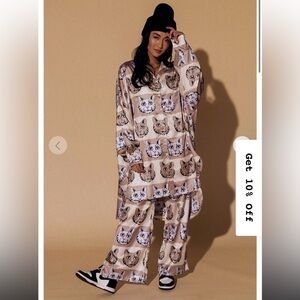 Dressed in Lala Cat Playsuit set